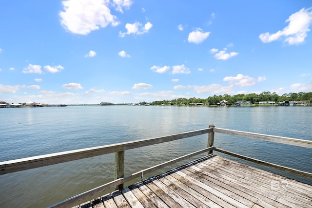 8585 Bay Harbor Rd, Elberta, AL 36530 - dock area featuring a water view