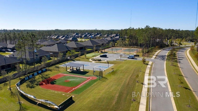 12786 Waxwing Ave, Spanish Fort, AL 36527 - aerial perspective of suburban area