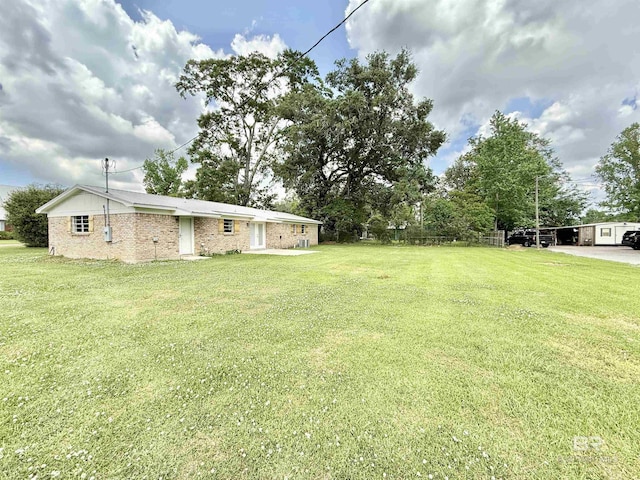 view of yard