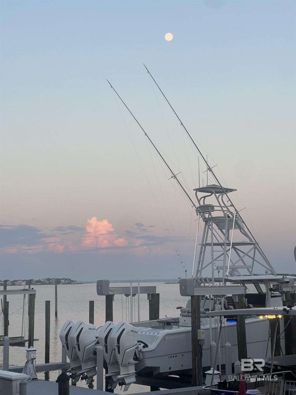 14100 River Rd Unit 122, Perdido Key, FL 32507 - dock area with a water view
