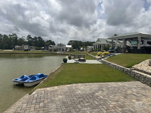 property view of water