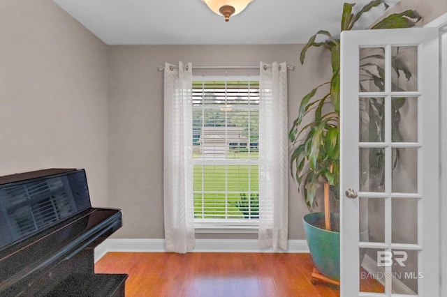 27913 Turkey Branch Dr, Daphne, AL 36526 - living area with wood finished floors and baseboards
