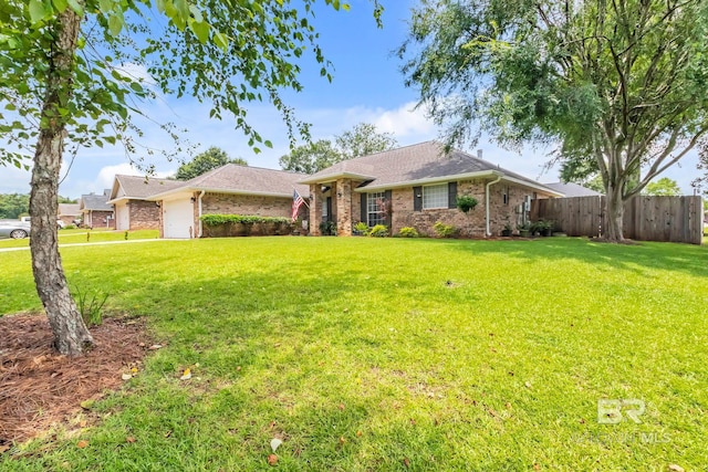 27913 Turkey Branch Dr, Daphne, AL 36526 - ranch-style house featuring an attached garage, brick siding, and a shingled roof