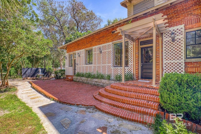 view of property entrance