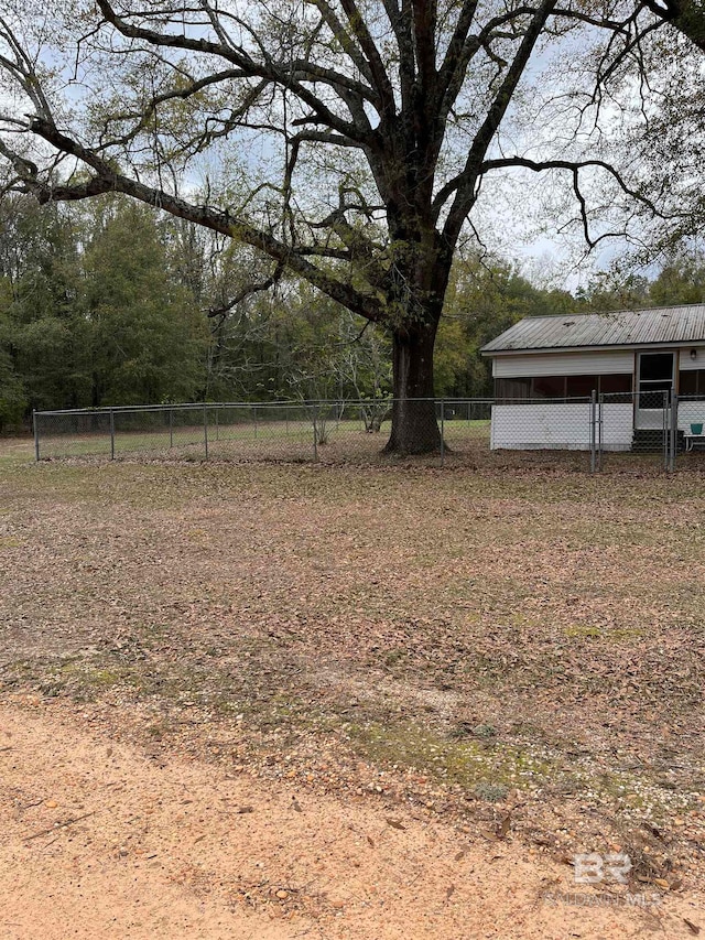 view of yard