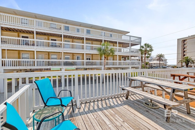 1118 W Beach Blvd Unit 4, Gulf Shores, AL 36542 - view of wooden terrace