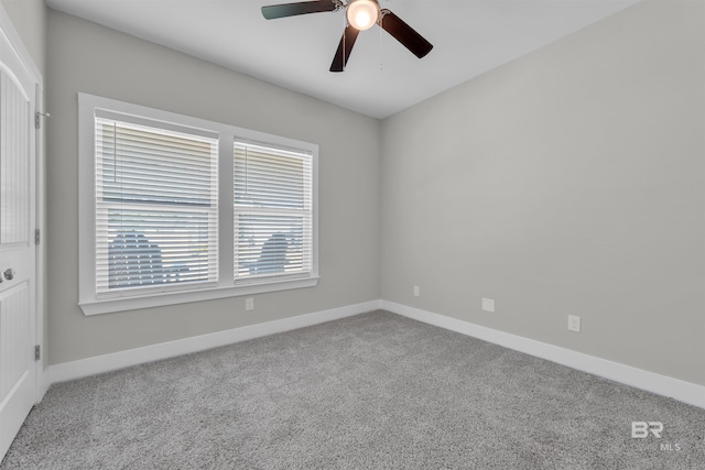 5774 Ono Ave, Pensacola, FL 32507 - carpeted empty room featuring ceiling fan and baseboards