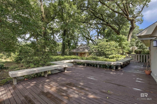 52 N Hawthorne Pl, Mobile, AL 36608 - view of wooden terrace