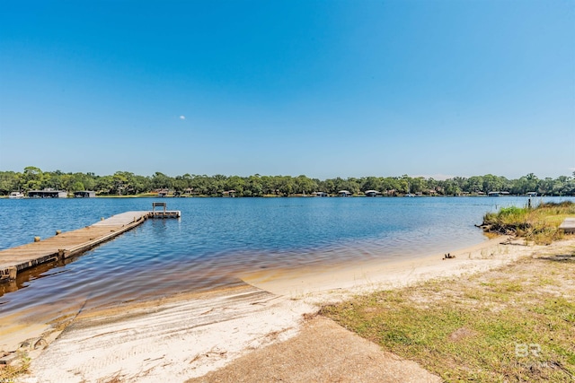 9005 Tuscaloosa Dr, Perdido Beach, AL 36530 - dock area with a water view