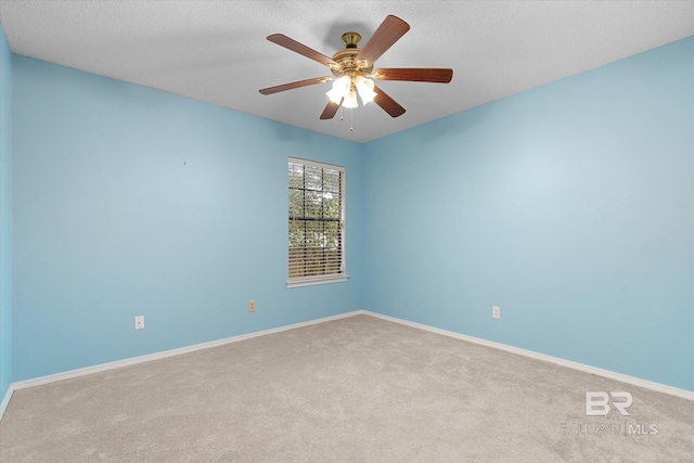 5645 Green Tree Rd, Mobile, AL 36609 - carpeted spare room featuring a ceiling fan and baseboards