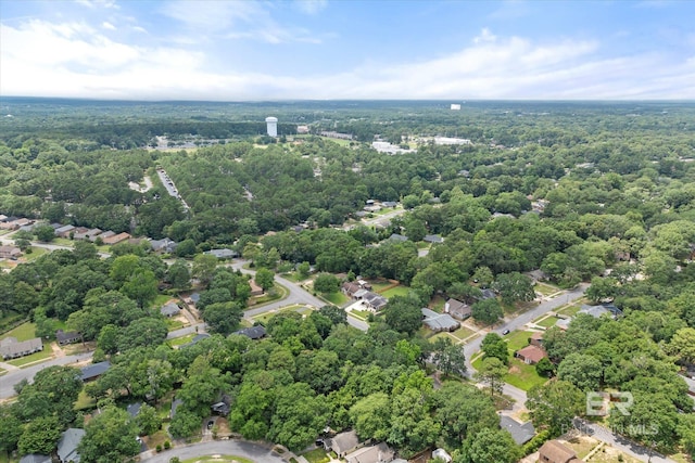 5645 Green Tree Rd, Mobile, AL 36609 - aerial view of residential area featuring a heavily wooded area