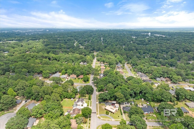 5645 Green Tree Rd, Mobile, AL 36609 - aerial view of residential area featuring a heavily wooded area