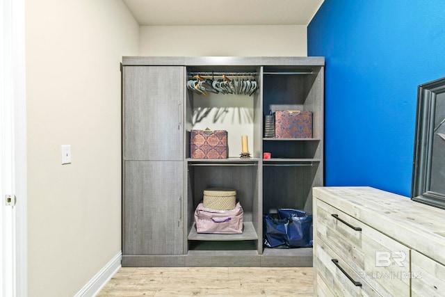 view of closet