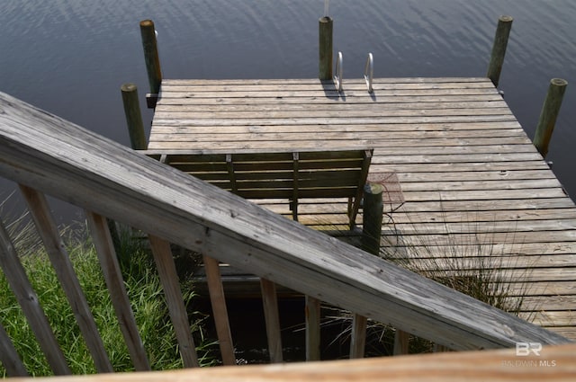 220 Shoreland Cir, Gulf Shores, AL 36542 - view of dock with a water view