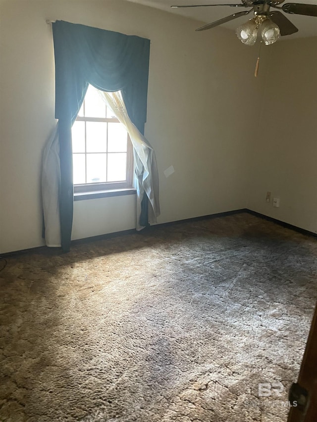 8115 Centeridge Dr, Wilmer, AL 36587 - unfurnished room with ceiling fan and carpet