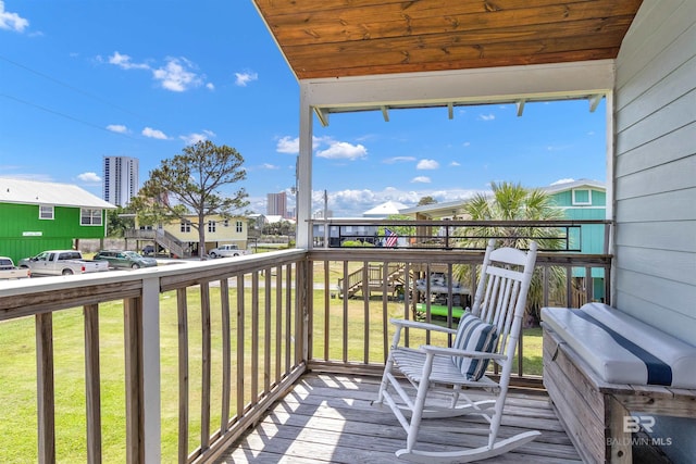 310 W 3rd Ave, Gulf Shores, AL 36542 - balcony featuring a residential view