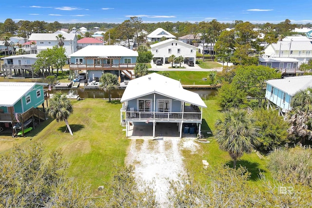 310 W 3rd Ave, Gulf Shores, AL 36542 - aerial view with a residential view