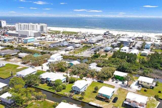310 W 3rd Ave, Gulf Shores, AL 36542 - drone / aerial view featuring a water view