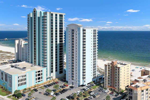 527 E Beach Blvd Unit 802, Gulf Shores, AL 36542 - drone / aerial view of unending shoreline