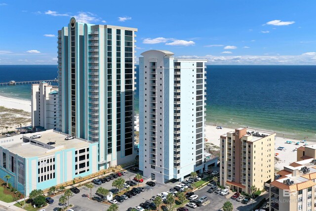 527 E Beach Blvd Unit 802, Gulf Shores, AL 36542 - drone / aerial view of unending shoreline