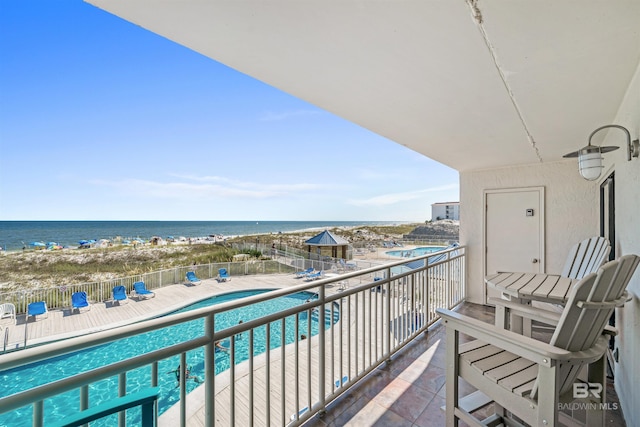 23044 Perdido Beach Blvd Unit 141, Orange Beach, AL 36561 - balcony with a water view