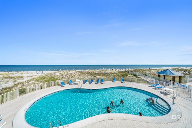 23044 Perdido Beach Blvd Unit 141, Orange Beach, AL 36561 - community pool with a water view and a patio