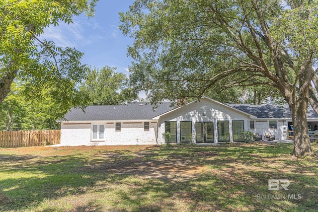 view of back of house