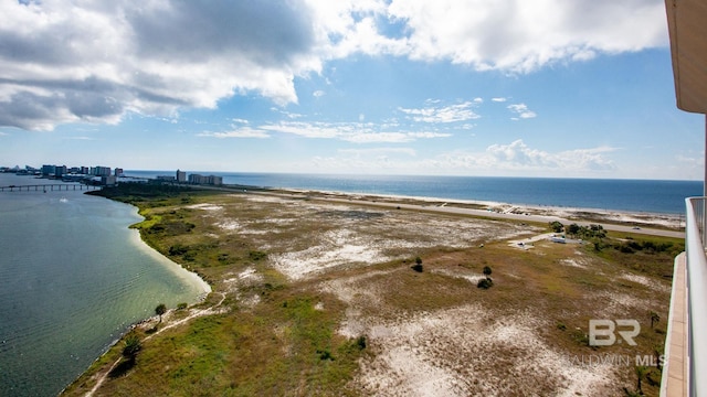water view with nearby beach