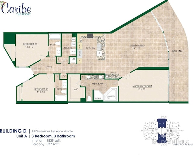 28107 Perdido Beach Blvd Unit D713, Orange Beach, AL 36561 - view of layout
