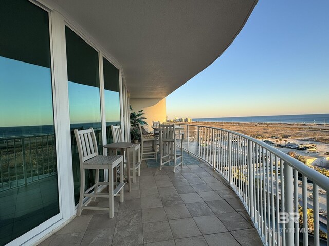 28107 Perdido Beach Blvd Unit D713, Orange Beach, AL 36561 - balcony featuring a water view