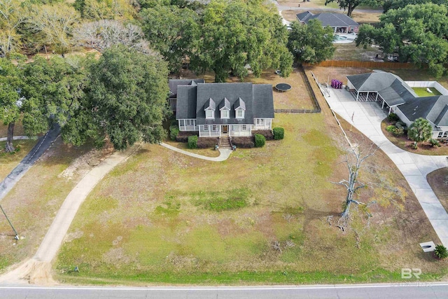 10197 Bellingrath Rd, Theodore, AL 36582 - aerial view of property and surrounding area