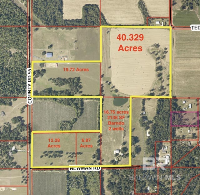 0 County Road 55, Summerdale AL, 36580 land for sale