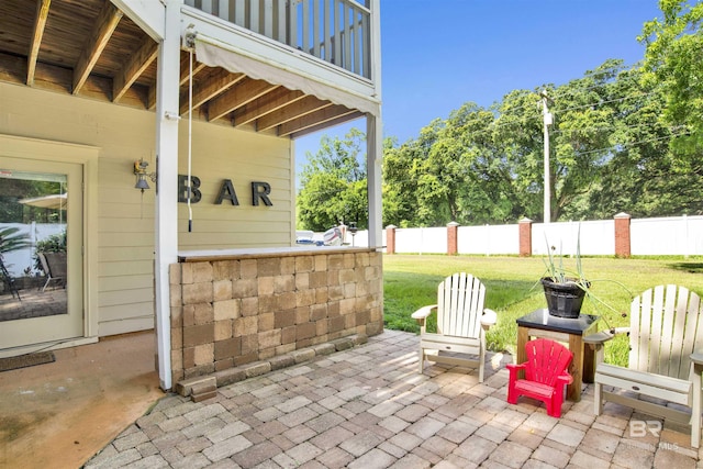 17541 Council Oaks Ln, Bon Secour, AL 36511 - view of patio