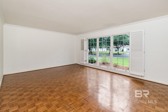 3755 N Claridge Rd, Mobile, AL 36608 - empty room with baseboards and ornamental molding