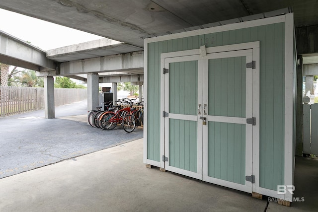 16310 Perdido Key Dr, Pensacola, FL 32507 - view of shed with fence