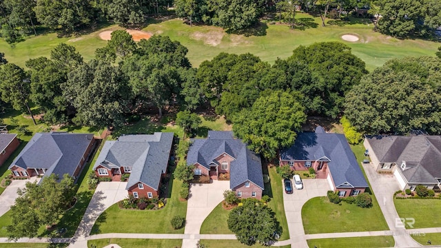 9791 Aspen Cir, Spanish Fort, AL 36527 - aerial view of residential area with a local golf course