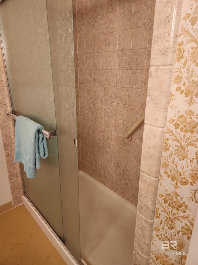 details with walk in shower