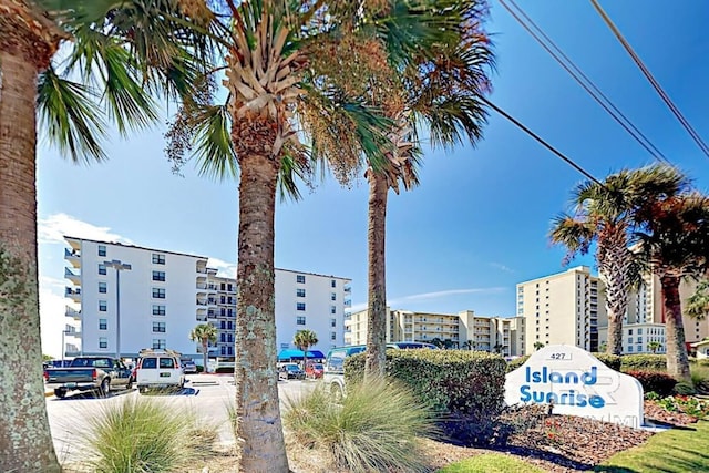 exterior space featuring uncovered parking