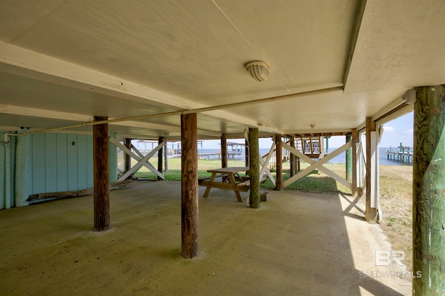 8239 Gulf Beach Ln, Gulf Shores, AL 36542 - view of patio featuring a water view