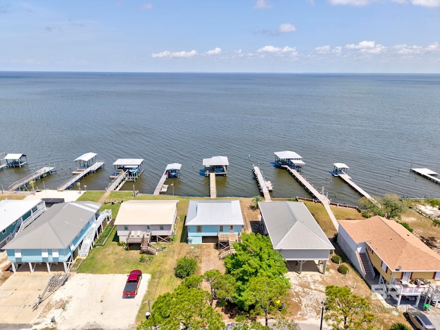 8239 Gulf Beach Ln, Gulf Shores, AL 36542 - aerial view with a water view