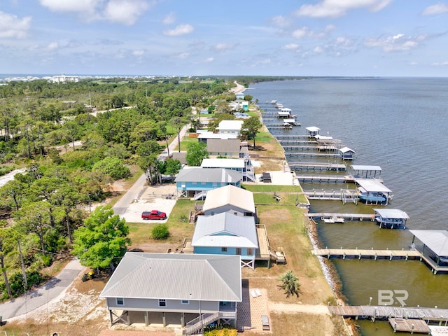 8239 Gulf Beach Ln, Gulf Shores, AL 36542 - aerial view with a water view