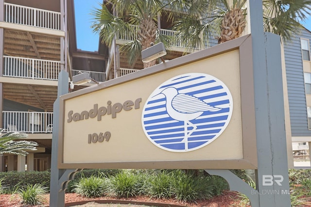 1069 W Beach Blvd Unit 5C, Gulf Shores, AL 36542 - view of community sign