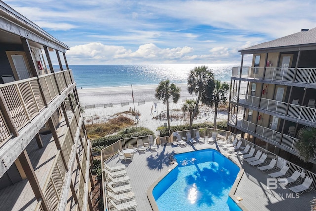 1069 W Beach Blvd Unit 5C, Gulf Shores, AL 36542 - community pool with view of water and beach