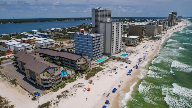 1069 W Beach Blvd Unit 5C, Gulf Shores, AL 36542 - bird's eye view of expansive beach