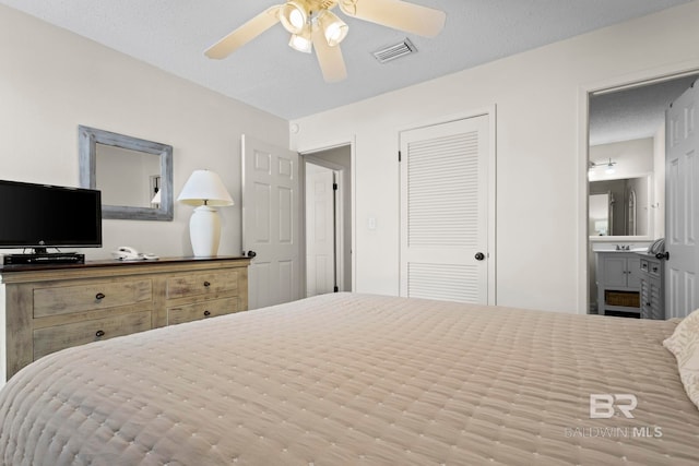1069 W Beach Blvd Unit 5C, Gulf Shores, AL 36542 - bedroom featuring a closet and ceiling fan