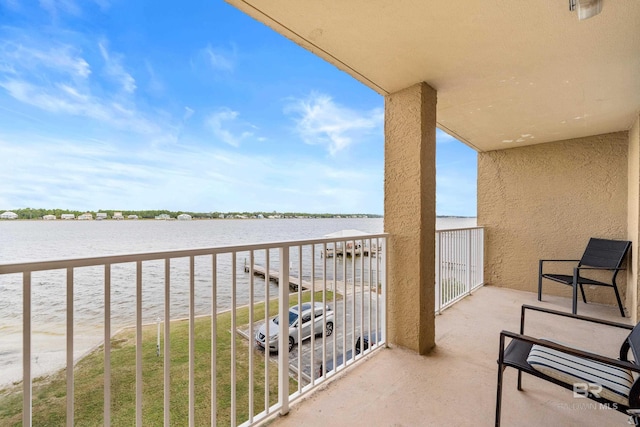 1516 Sandpiper Ln Unit 209, Gulf Shores, AL 36542 - balcony featuring a water view