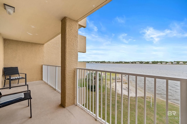 1516 Sandpiper Ln Unit 209, Gulf Shores, AL 36542 - balcony with a water view