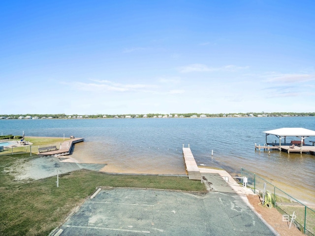 1516 Sandpiper Ln Unit 209, Gulf Shores, AL 36542 - dock area featuring a water view
