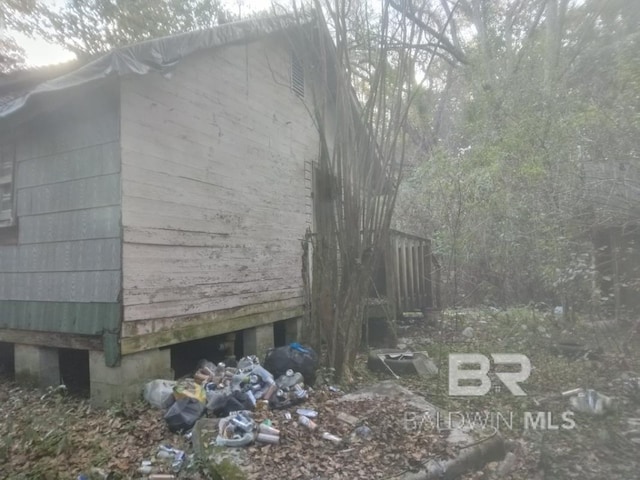 view of side of home