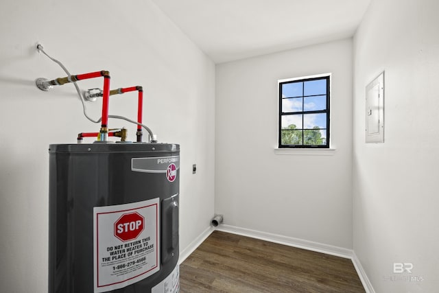 26498 Carondelette Dr, Orange Beach, AL 36561 - utilities with water heater and electric panel